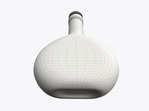 Whiskey bottle 06 3D Model