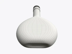Whiskey bottle 06 3D Model