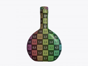 Whiskey bottle 06 3D Model