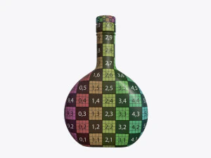 Whiskey bottle 06 3D Model