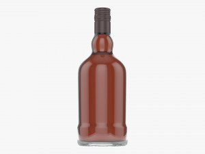 Whiskey bottle 07 Modelo 3D