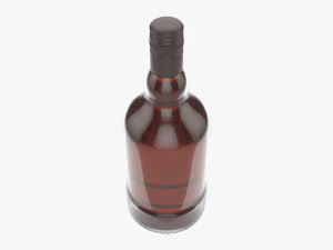 Whiskey bottle 07 3D Model