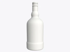 Whiskey bottle 07 3D Model