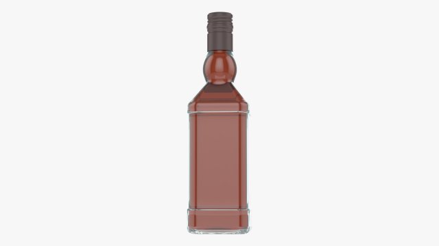 Whiskey bottle 08 Modelo 3D .c4d .max .obj .3ds .fbx .stl .blend 