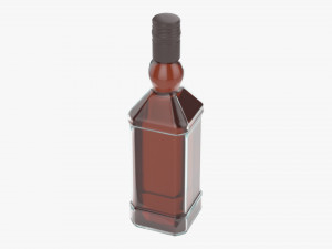 Whiskey bottle 08 Modelo 3D