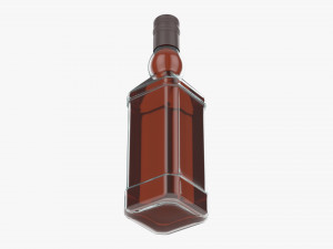 Whiskey bottle 08 Modelo 3D