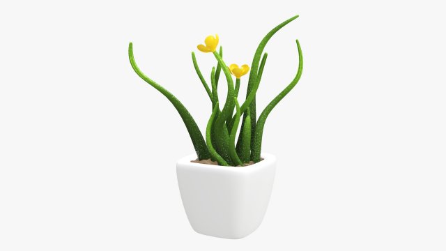Artificial plant 02 Modelo 3D .c4d .max .obj .3ds .fbx .stl .blend 