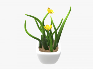 Artificial plant 02 Modelo 3D