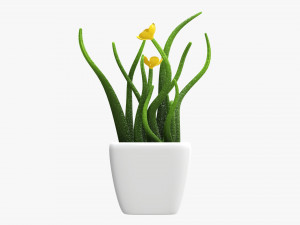 Artificial plant 02 Modelo 3D