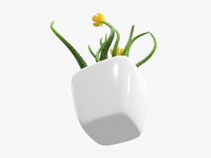 Artificial plant 02 3D Model