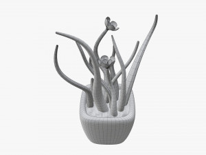 Artificial plant 02 Modelo 3D