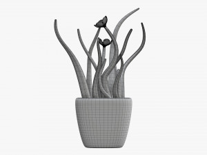 Artificial plant 02 Modelo 3D