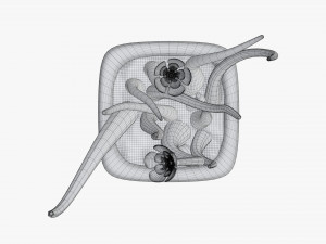 Artificial plant 02 Modelo 3D
