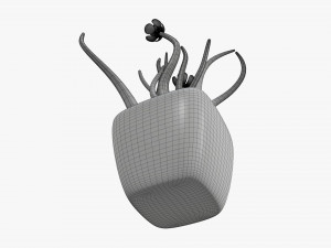 Artificial plant 02 Modelo 3D