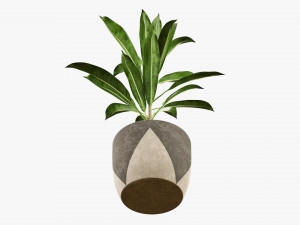 Artificial plant 04 Modelo 3D