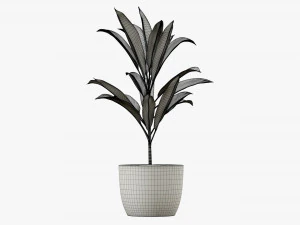 Artificial plant 04 3D Model