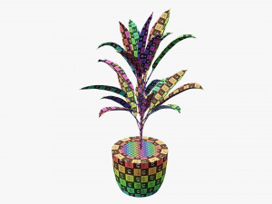 Artificial plant 04 Modelo 3D