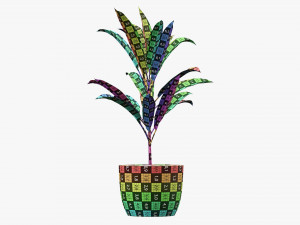 Artificial plant 04 Modelo 3D