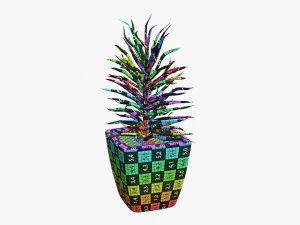 Artificial plant 05 3D Model