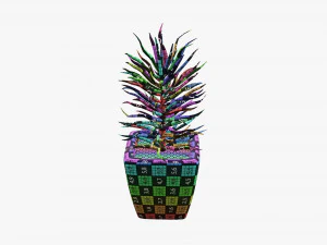 Artificial plant 05 3D Model