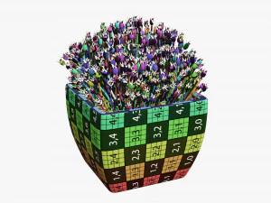 Planta artificial 06 Modelo 3D