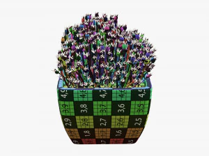 Planta artificial 06 Modelo 3D