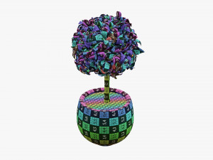 Artificial plant 07 Modelo 3D