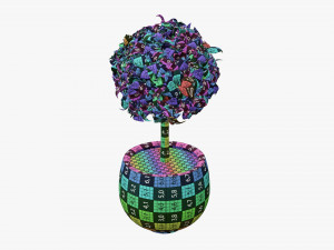 Artificial plant 07 Modelo 3D