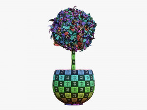 Artificial plant 07 Modelo 3D