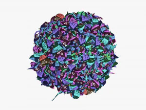 인공식물 07 3D 모델