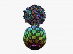 Artificial plant 07 Modelo 3D