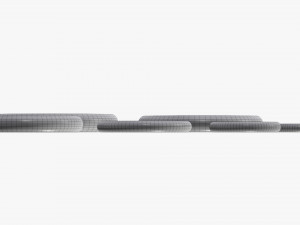 Barbell weight plate set 3D Modell