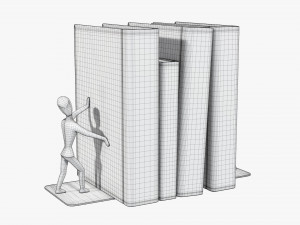 Book holder 01 3Dモデル