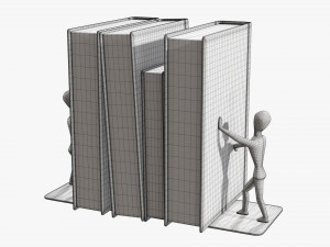 Book holder 01 3Dモデル