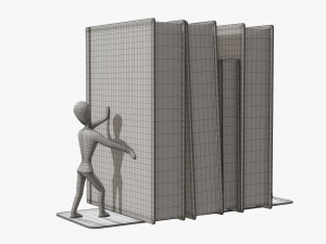 Book holder 01 3Dモデル
