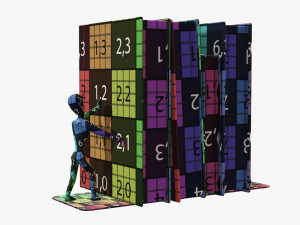 Book holder 01 3Dモデル