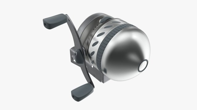 Bowfishing spinning reel Modelo 3D .c4d .max .obj .3ds .fbx .stl .blend 