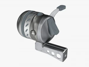 Bowfishing spinning reel 3D Model