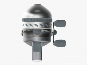 Bowfishing spinning reel Modelo 3D