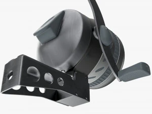 Bowfishing spinning reel 3D Model