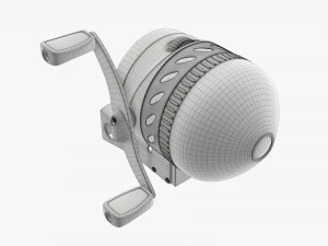 Bowfishing spinning reel 3D Model