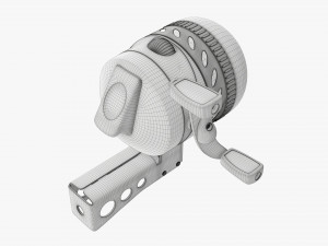 Bowfishing spinning reel Modelo 3D