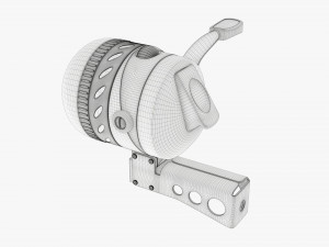Bowfishing spinning reel Modelo 3D