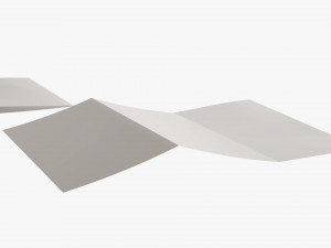 Brochure open close 3Dモデル