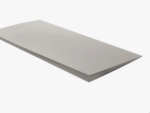 Brochure open close 3D Model