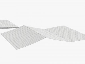 Brochure open close 3Dモデル