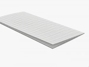 Brochure open close 3D Model