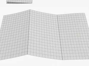 Brochure open close 3D Model