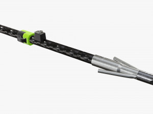 Carbon fish arrow 3Dモデル