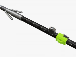 カーボンフィッシュアロー 3Dモデル